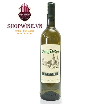  Rượu Vang Đà Lạt Export White Wine 750 