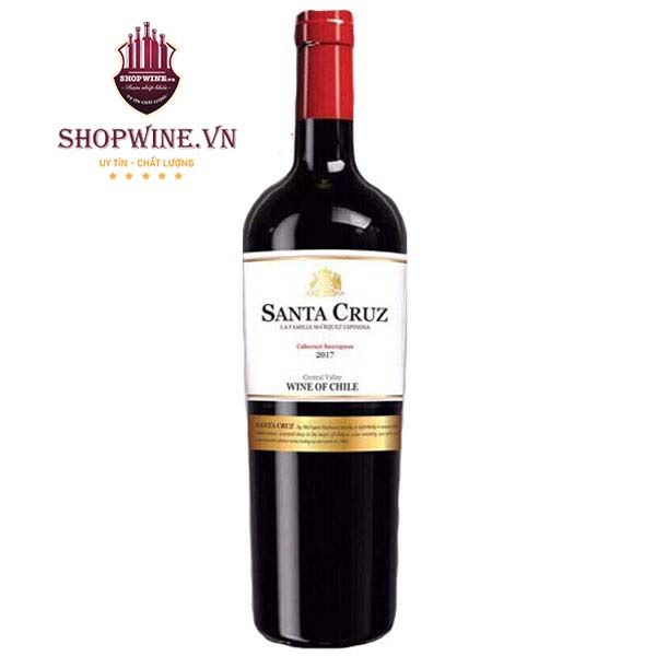  Rượu vang Santa Cruz Cabernet Sauvignon - 750ml 