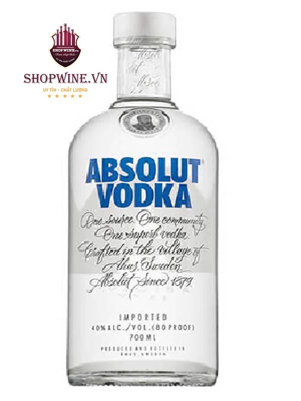  Rượu Absolut Vodka 