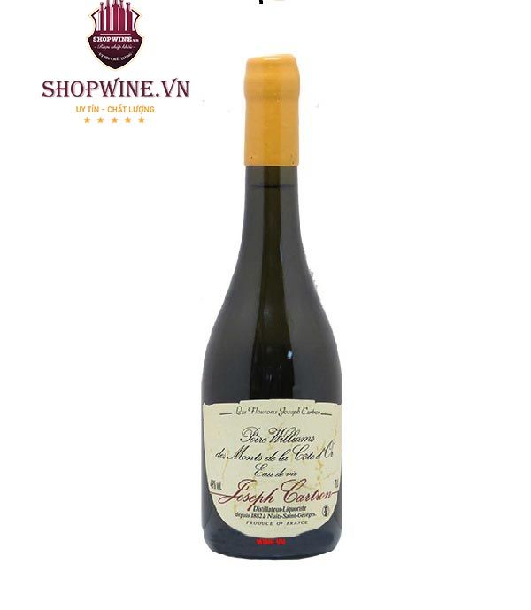 Joseph Cartron, Eau-de-Vie Poire Williams des Monts de la Cote d'or