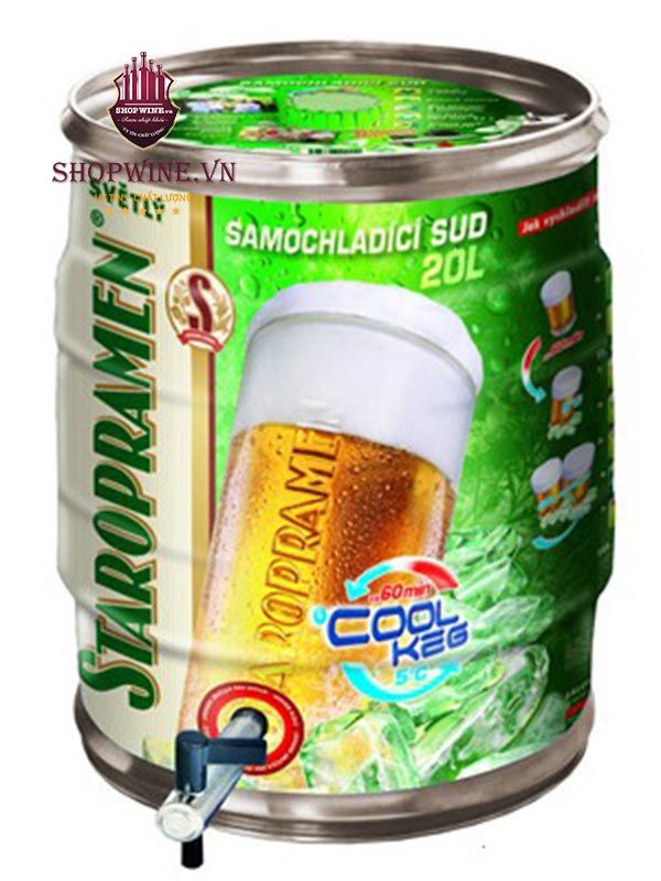 Bia Staropramen Keg 30 Lít