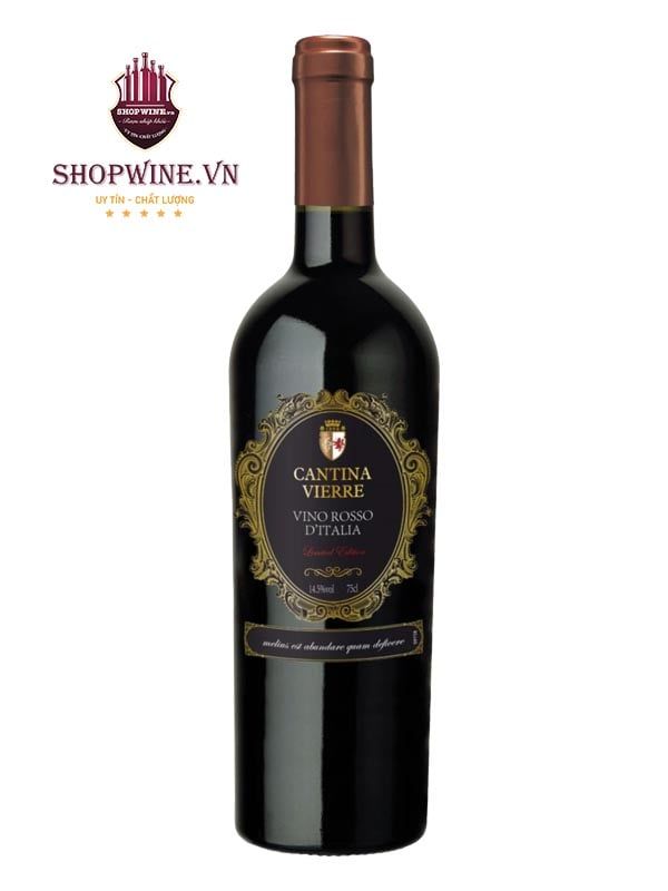 Rượu Vang Cantina Vierre Vino Rosso D'italia