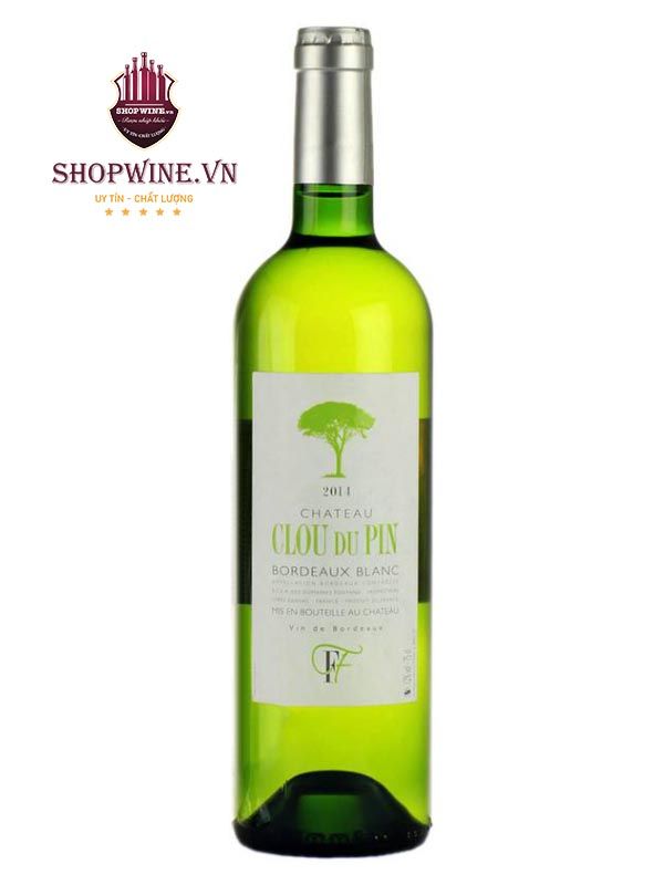 Rượu Vang Chateau Clou Du Pin Bordeaux Blanc