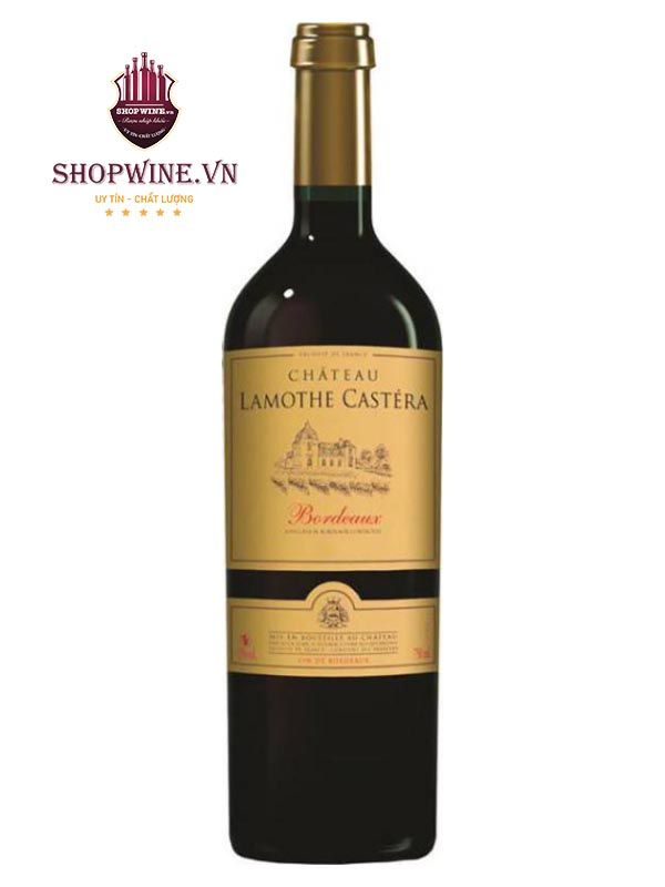 Rượu Vang Chateau Lamothe Castéra
