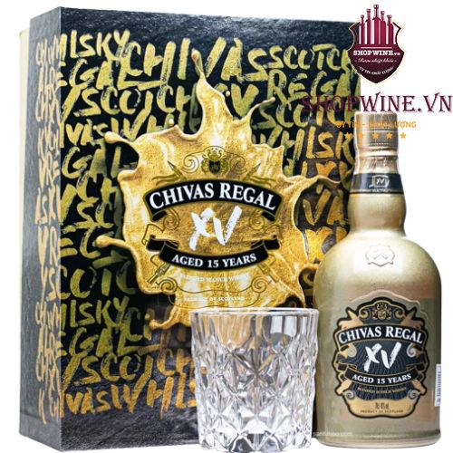 Rượu Chivas Regal XV Gold Limited Gift box