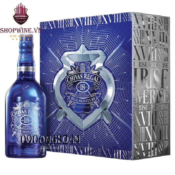  RƯỢU CHIVAS 18 NĂM BLUE HỘP QUÀ TẾT 2024 