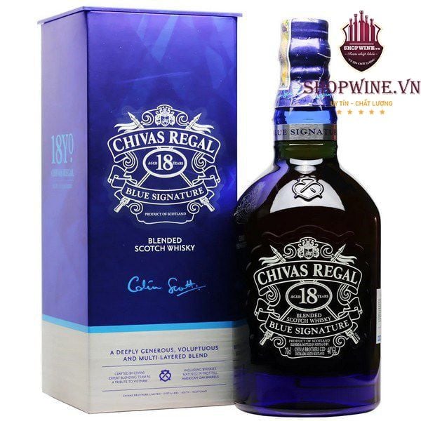  Rượu Chivas 18 Blue Signature 700ml 