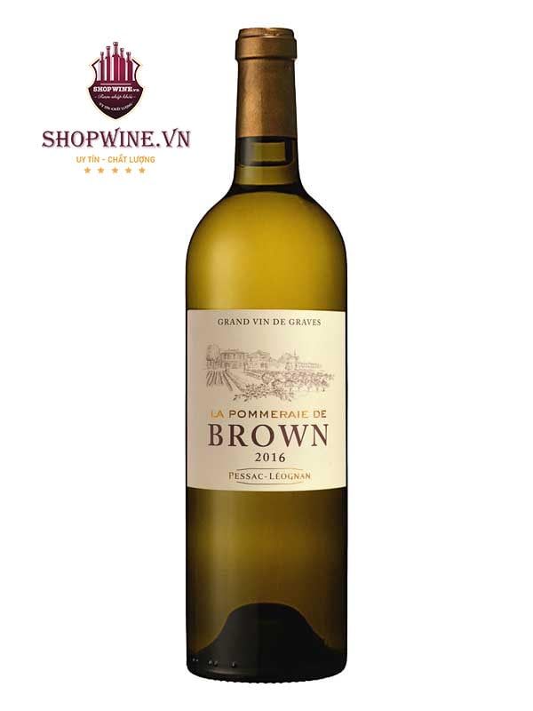 Rượu Vang trắng La Pommeraie De Brown
