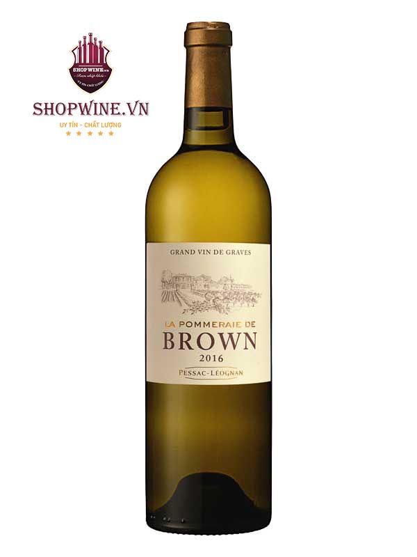 Rượu Vang trắng La Pommeraie De Brown