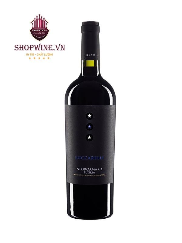  Rượu vang Luccarelli Negroamaro - 750ml 