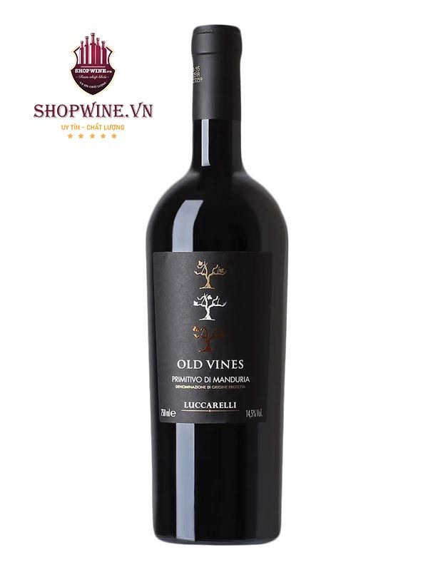 Rượu Vang Luccarelli Old Vines Primitivo Di Manduria