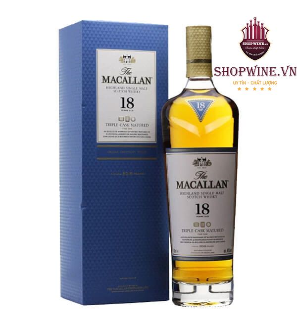  Rượu Macallan 18 Triple Cask Matured 700ml 