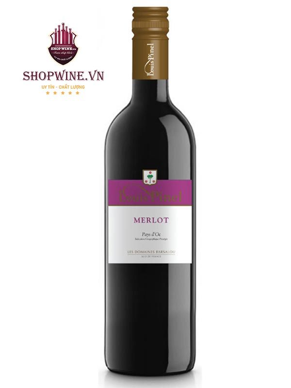 Louis Pinel, Merlot, IGP d'Oc