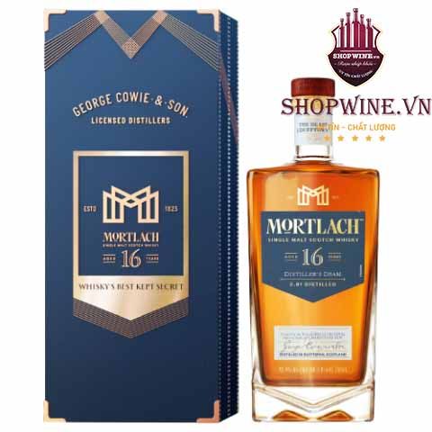 Rượu Mortlach 16 years old Gift box 2022