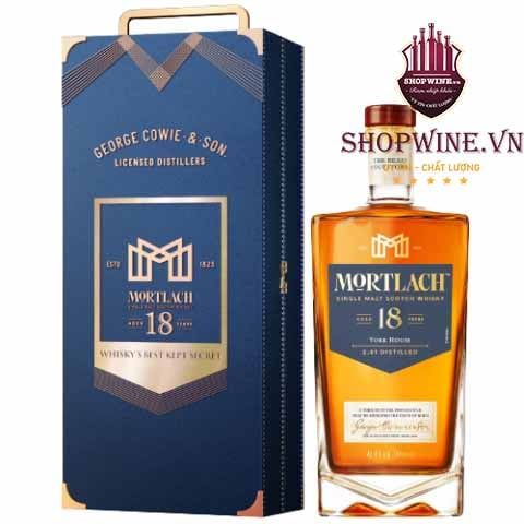Rượu Mortlach 18 years old Gift box 2022