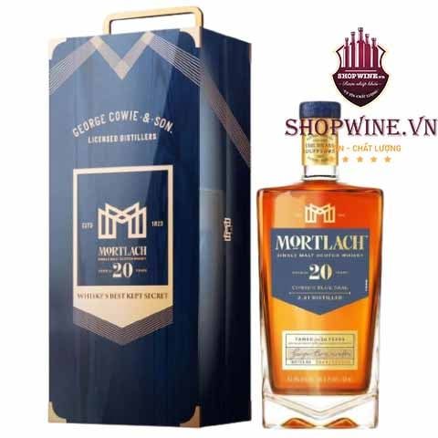 Rượu Mortlach 20 years old Gift box 2022