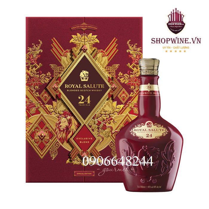 RƯỢU CHIVAS ROYAL SALUTE 24 NĂM HỘP QUÀ TẾT 2024