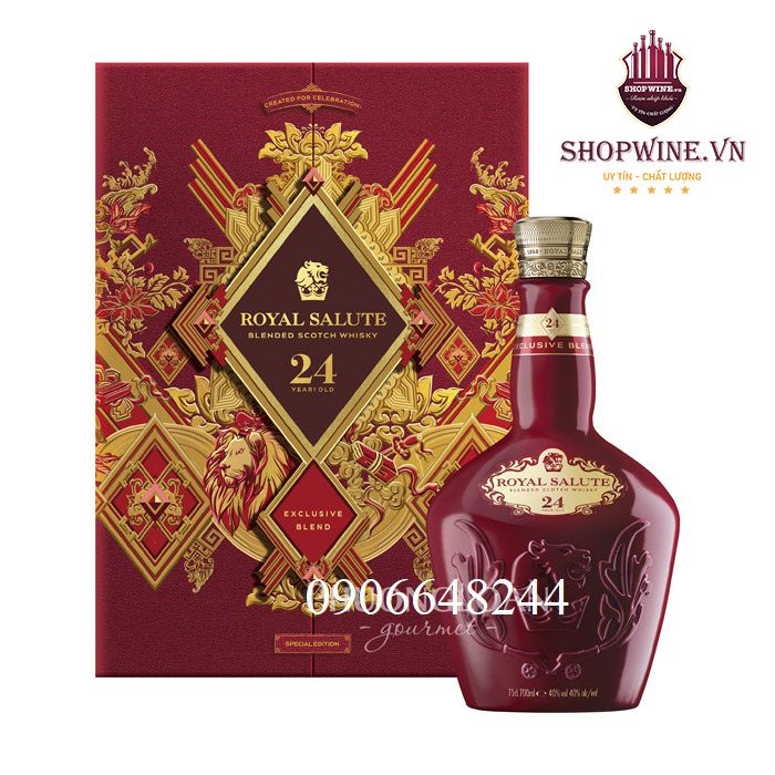  RƯỢU CHIVAS ROYAL SALUTE 24 NĂM HỘP QUÀ TẾT 2024 