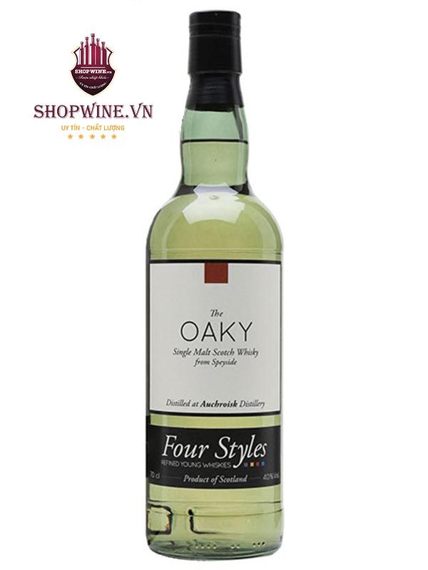 Rượu Auchroisk The Oaky Speyside Single Malt Scotch Whisky