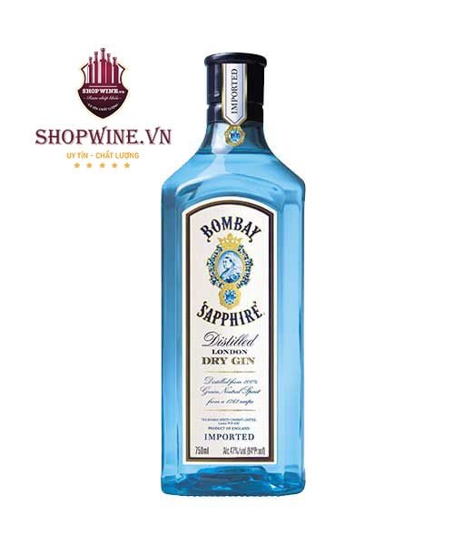 Rượu Bombay Sapphire Gin 750ml