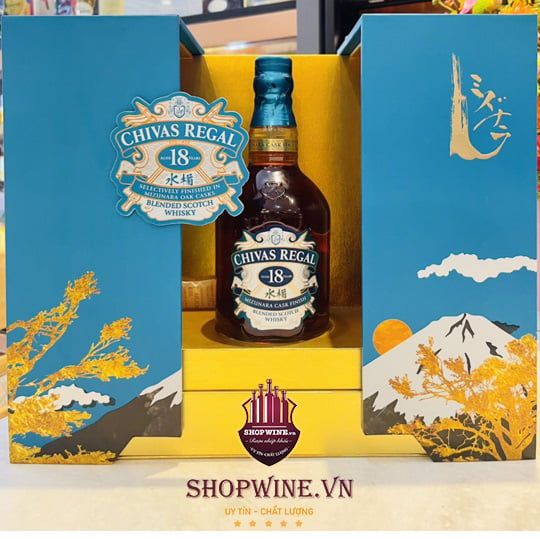 Rượu Chivas Nhật Mizunara 700ml Hộp Quà Tết 2023