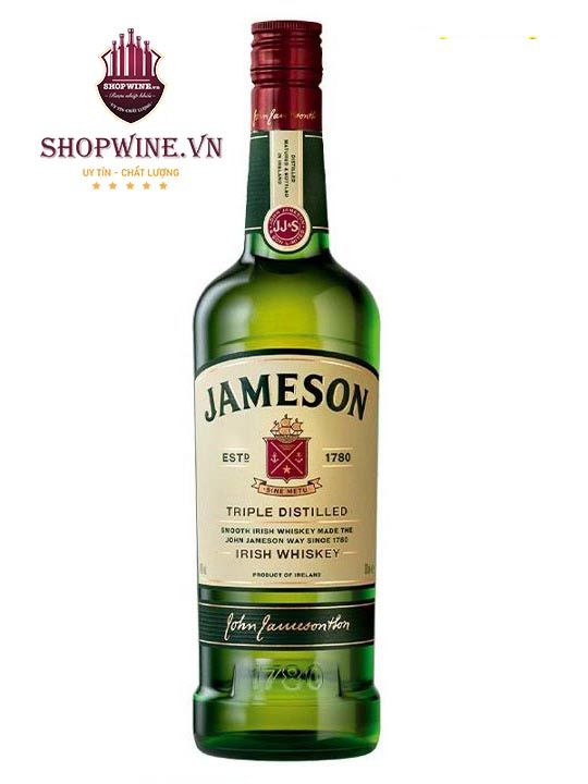 Rượu Jameson Irish Whiskey 750ml