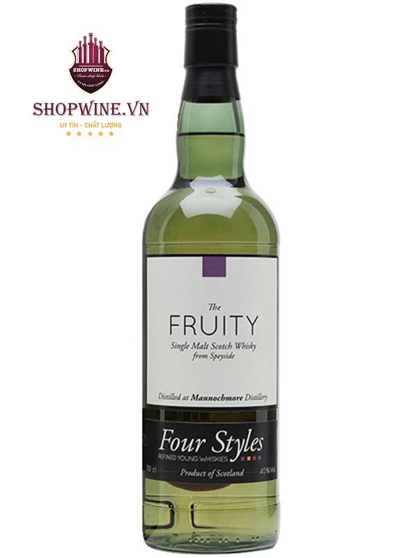 Rượu Mannochmore The Fruity Single Malt Scotch Whisky