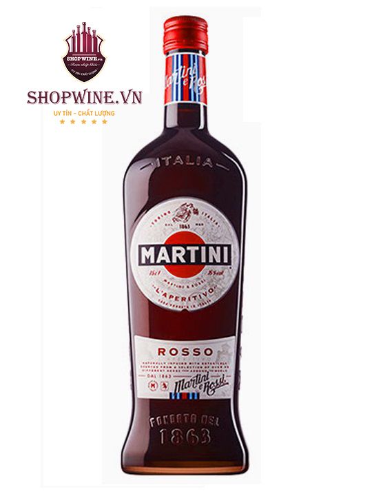  Rượu Martini Rosso Vermouth Gin 1000ml 