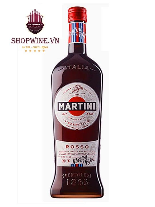 Rượu Martini Rosso Vermouth Gin 1000ml