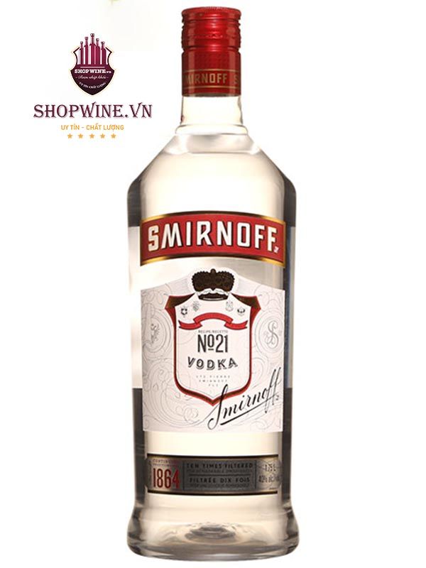 Rượu Smirnoff Vodka Red 700 ML