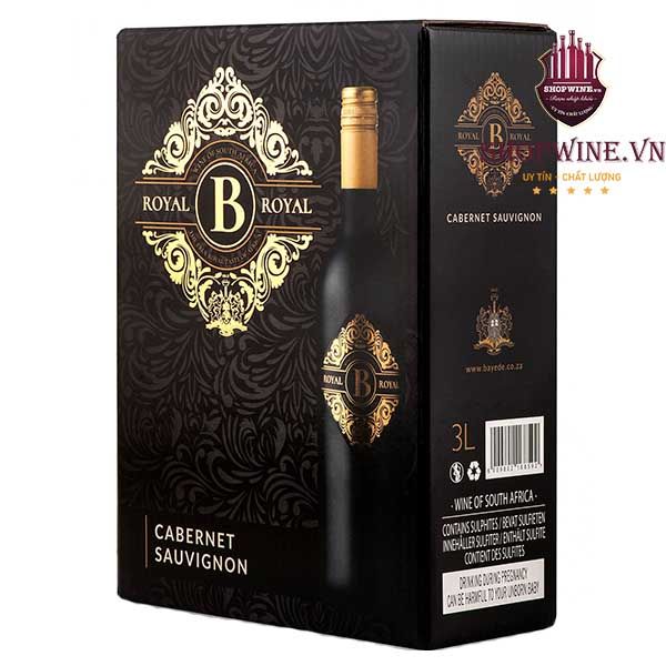  Rượu Vang bịch Nam Phi Royal B 3L 