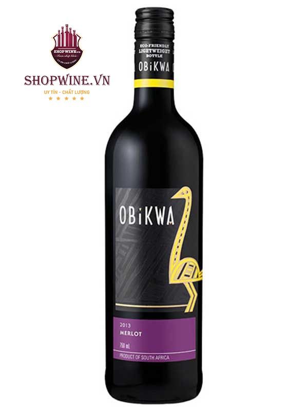 Obikwa Merlot, Western Cape