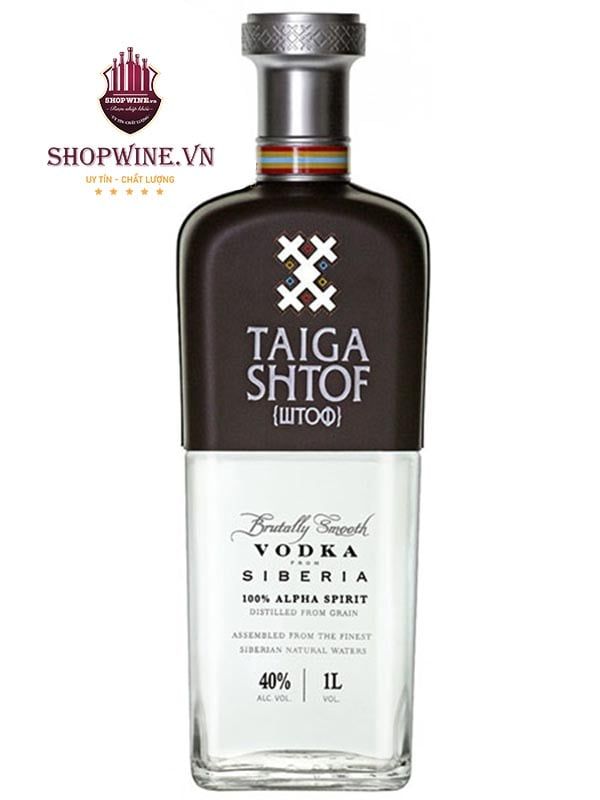 Rượu Vodka Taiga Shtof