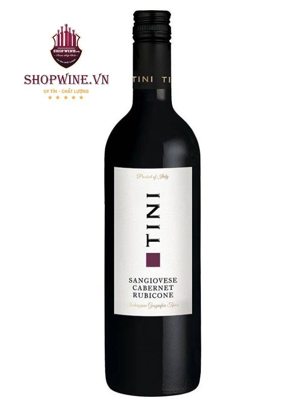  Rượu Vang Tini Sangiovese Cabernet Rubicone 