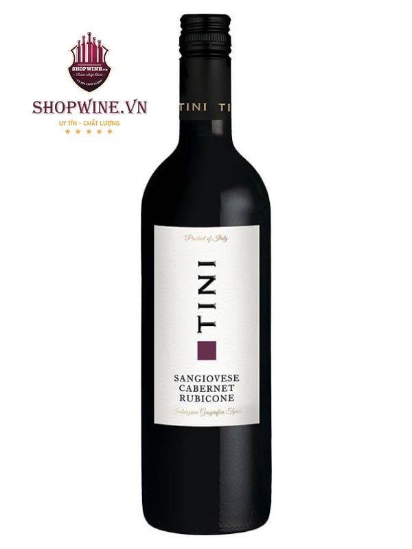  Rượu Vang Tini Sangiovese Cabernet Rubicone 