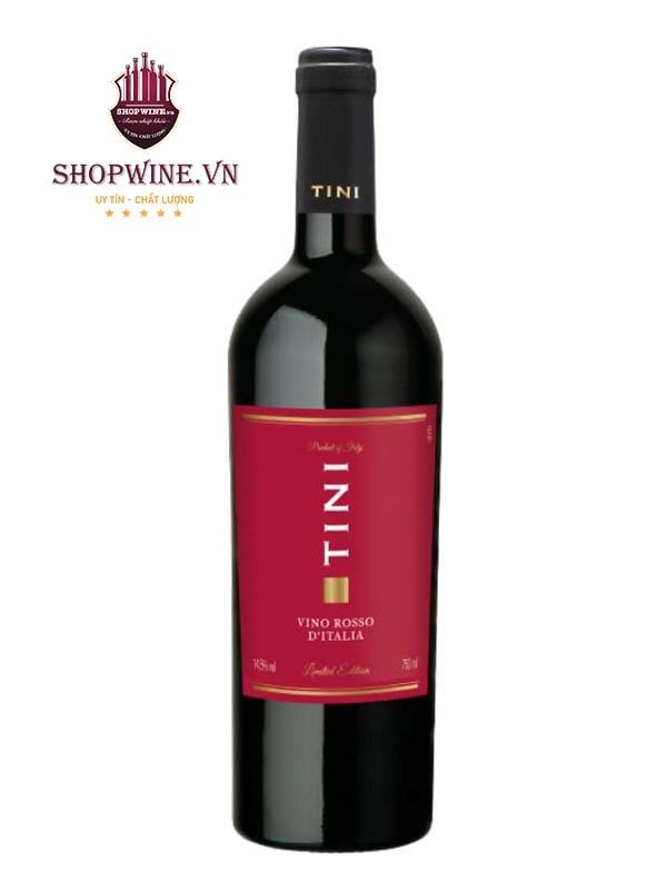 Rượu Vang Tini Vino Rosso d’Italia (Limited Edition)