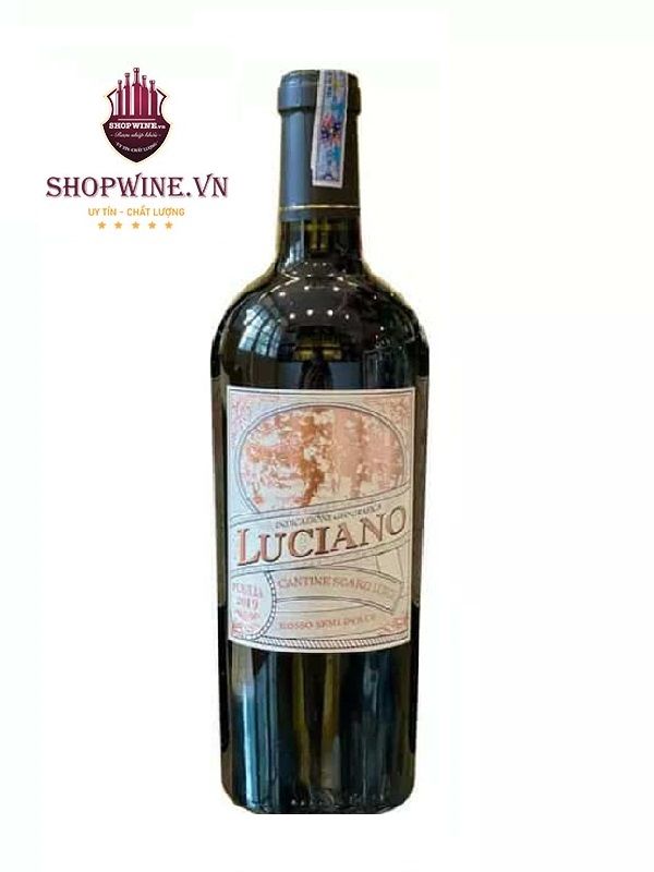  Rượu vang Luciano Puglia  Blend 10% 