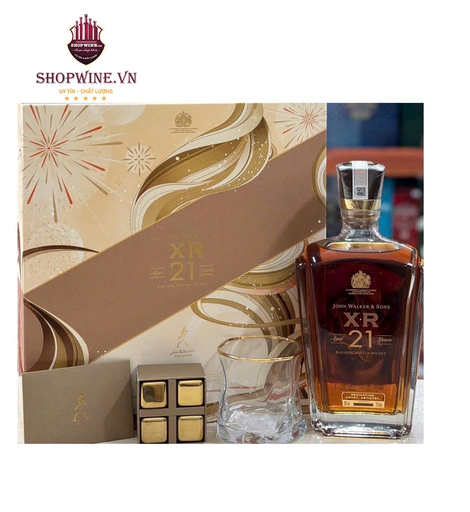 Rượu John Walker & Sons XR 21 Hộp quà tết 2025