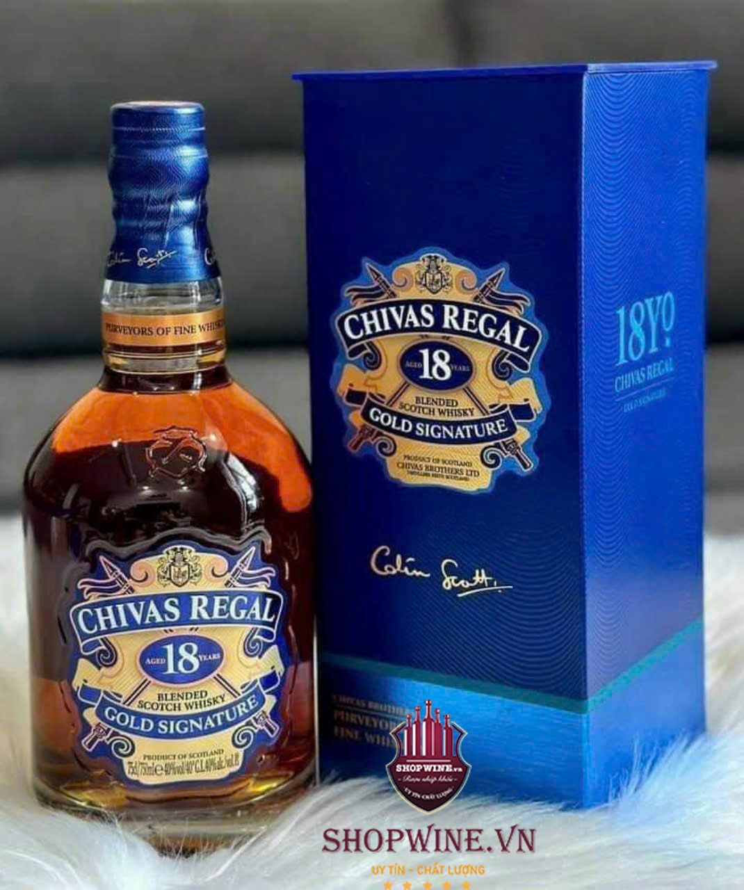 Rượu Chivas 18 năm chính hãng