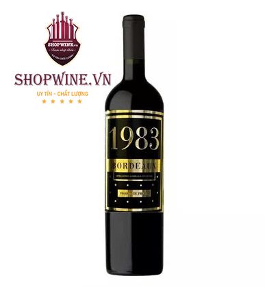 RƯỢU VANG PHÁP 1983 BORDEAUX