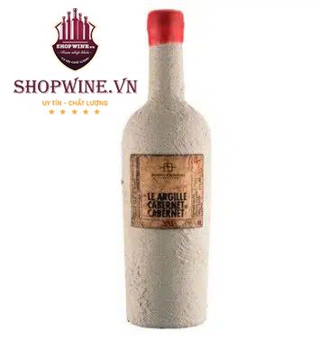 Rượu vang xi măng Le Argille Cabernet Di Cabernet
