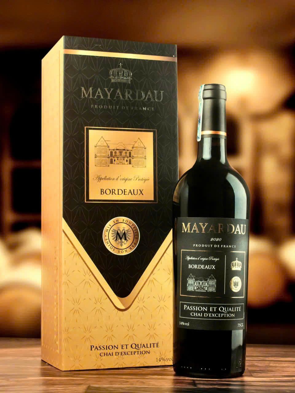 Rượu vang pháp Mayardau Bordeaux