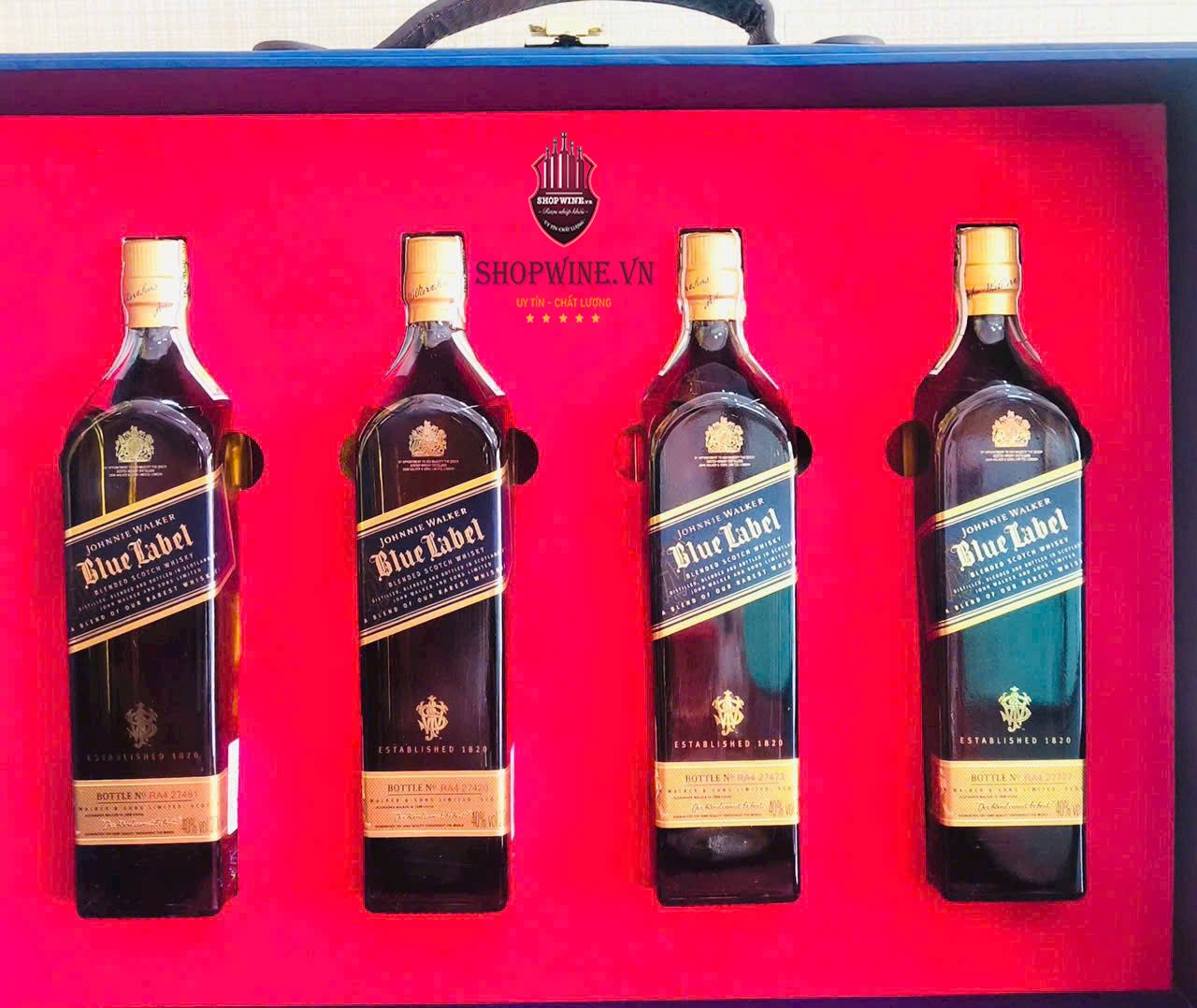 Set Rượu mini JW blue label