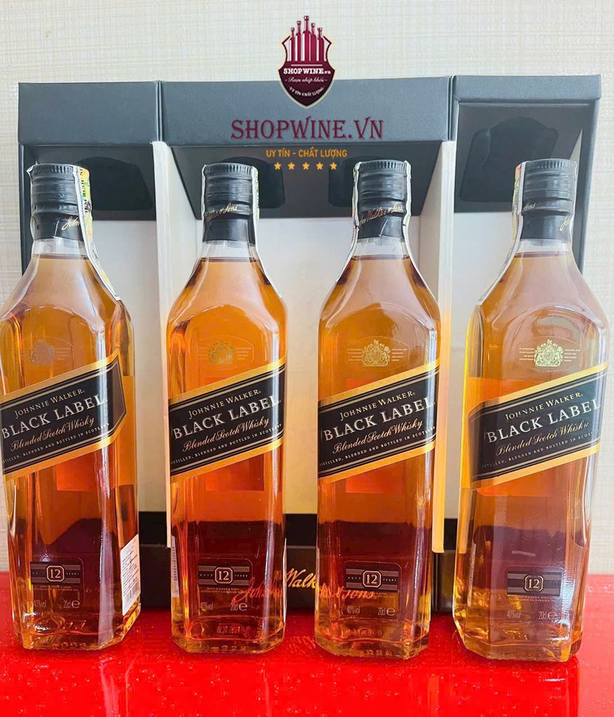 Set Rượu mini JW black label
