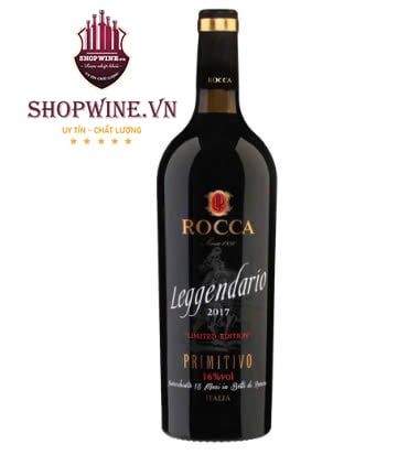 Rượu vang Rocca Leggendario Limited Edition