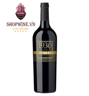 Rượu vang 1930 Primitivo Appassimento