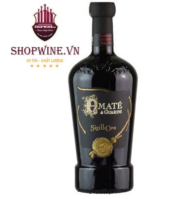 Rượu vang AMATE Di Guarini Negroamaro Primitivo