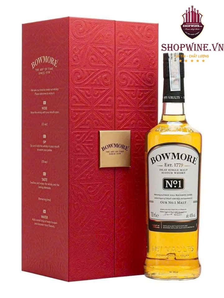 Rượu Bowmore No.1 Hộp Quà Tết 2025
