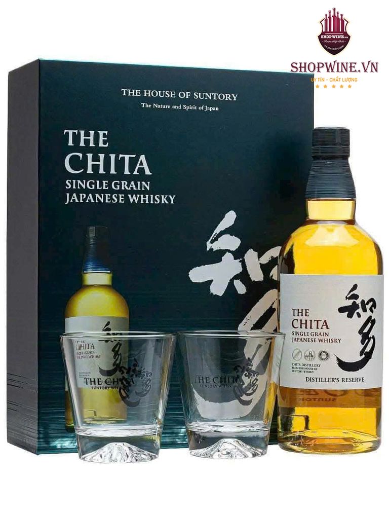 Rượu Chita Single Grain Japanese Whisky Hộp Quà Tết 2025