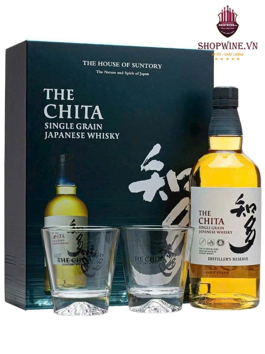 Rượu Chita Single Grain Japanese Whisky Hộp Quà Tết 2025
